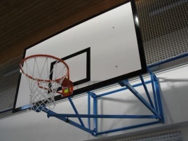 Basketbalová konstrukce vnitřní pevná vysazení do 350 cm