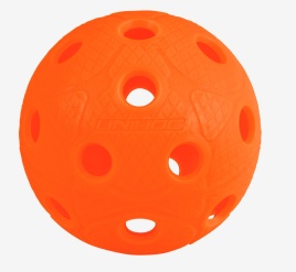 Florbalový míček Unihoc Dynamic Match Ball IFF - oranžový
