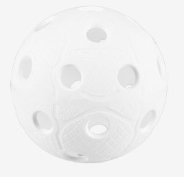 Florbalový míček Unihoc Dynamic Match Ball IFF - bílý