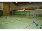 Badmintonové sloupky TÜV mobilní s plným závažím