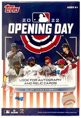 Kartičky Topps MLB Opening Day 2022 - 7 kartiček v balíčku